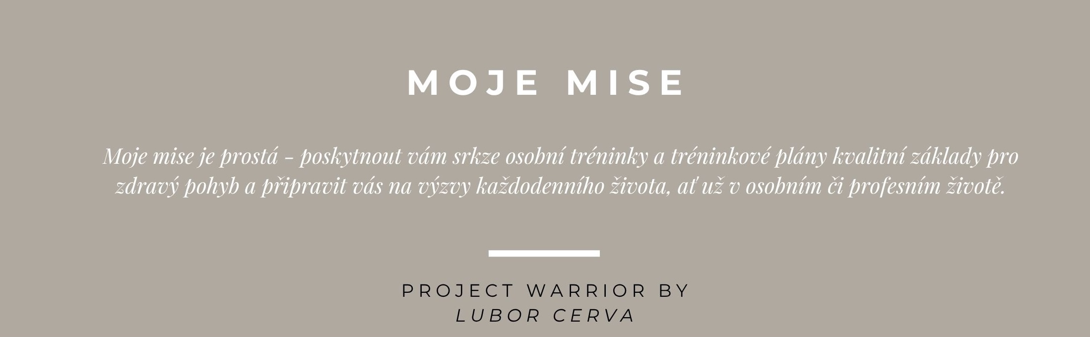 NAŠE mise